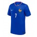 Camiseta Francia Antoine Griezmann #7 Primera Equipación Eurocopa 2024 manga corta